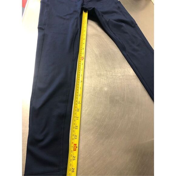 Poshdivah Women’s Navy Blue Activewear Maternity Pants Leggings with Pockets Siz - Picture 6 of 6